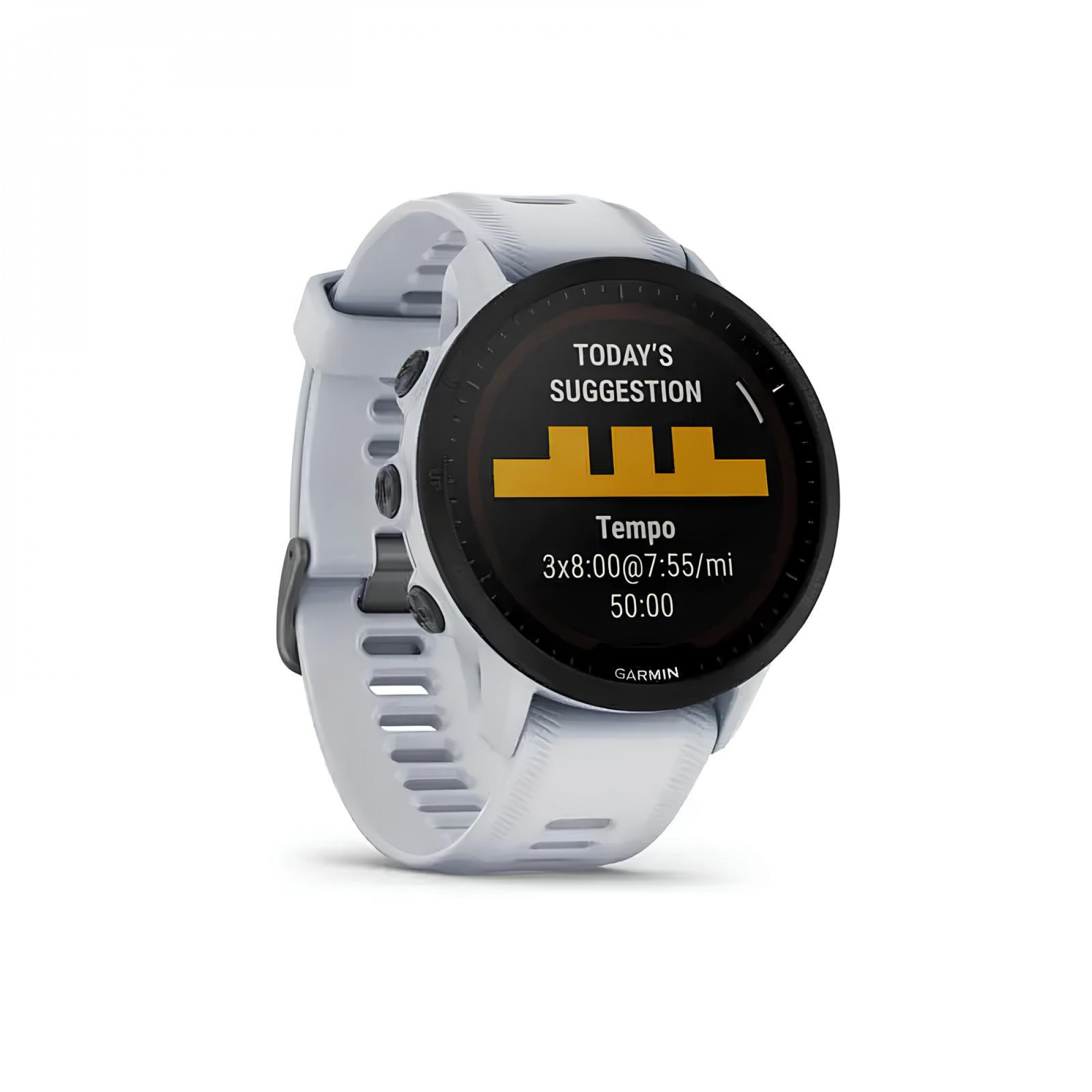 Смарт-годинник Garmin Forerunner 955, Non-Solar, White, GPS (010-02638-31)